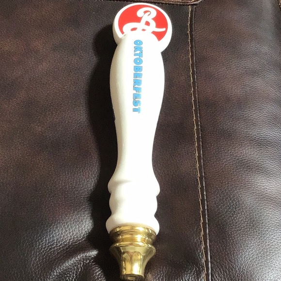 ๐ป Brooklyn Brewery Oktoberfest Tap Marker / Handle, 12 1/2โ - Picture 2 of 5